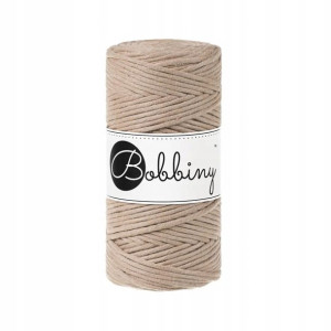 Sznurek do makramy Bobbiny 3mm / Piaskowy