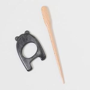 Zapięcie do szala KnitPro Lazy Bear / 20933