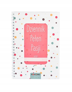 Dziennik Pełen Pasji - notes rękodzielnika KOKONKI
