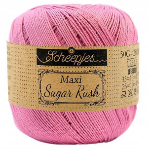 Kordonek Scheepjes Maxi Sugar Rush - 398 kol róża