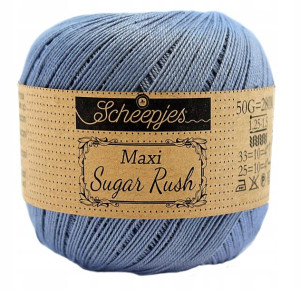 Kordonek Scheepjes Maxi Sugar Rush - 247 błekitnik