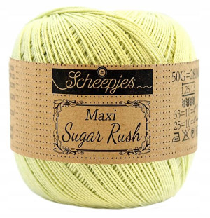 Kordonek Scheepjes Maxi Sugar Rush - 392 limonka