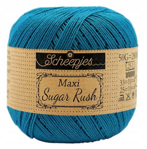 Kordonek Scheepjes Maxi Sugar Rush - 400 petrol