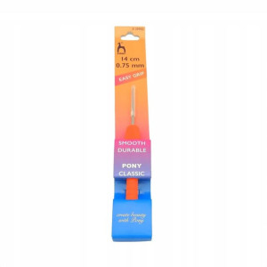 Szydełko ergonomiczne PONY EASY GRIP - 0,75 mm