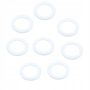 Kółka plastikowe do MAKRAMY SKC 38 mm / 8 sztuk