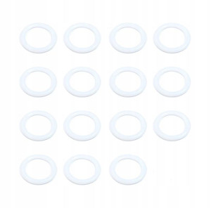 Kółka plastikowe do MAKRAMY SKC 28 mm / 15 sztuk