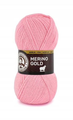 Włóczka MTP Merino Gold 039 / jasny róż