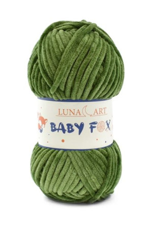 Włóczka Luna Art Baby Fox 100-32 / paproć