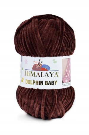 Włóczka Himalaya Dolphin Baby 336 / ciemny brąz