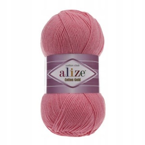 Włóczka Alize Cotton Gold 33 / malinowy róż