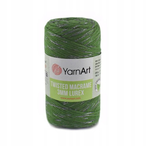 Sznurek YarnArt Twisted Macrame Lurex 3mm 787