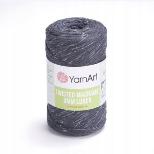 Sznurek YarnArt Twisted Macrame Lurex 3mm 758