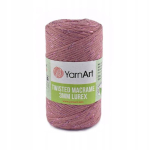 Sznurek YarnArt Twisted Macrame Lurex 3mm 792