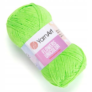 Włóczka YarnArt Flowers Unicolor 760 ultra zielony