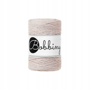 Sznurek do makramy Bobbiny 1,5 mm / Cielisty