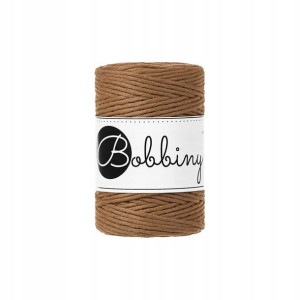 Sznurek do makramy Bobbiny 1,5 mm / Karmel