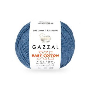 Włóczka Gazzal Baby Cotton XL 3431 - jeans