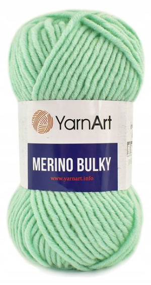 Włóczka YarnArt Merino Bulky / 841 mięta