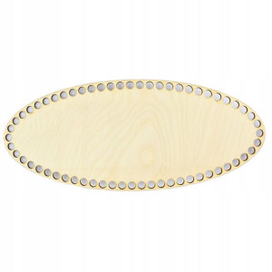 Baza dno koszyka / owal / 36x15cm / otwory 10mm
