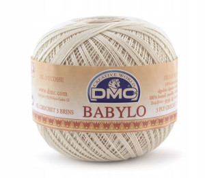 Kordonek DMC Babylo 100g ECRU / grubość 20