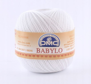 Kordonek DMC Babylo 100g B5200 / grubość 30