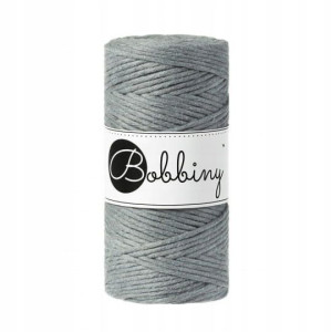 Sznurek do makramy Bobbiny 3 mm / Stalowy