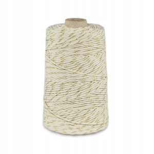 Sznurek bawełniany skręcany Lux 3mm / 200 m / 610
