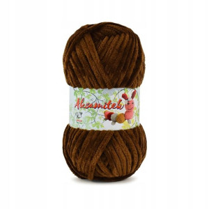 Włóczka Opus Natura Aksamitek 50 g / 05 czekolada