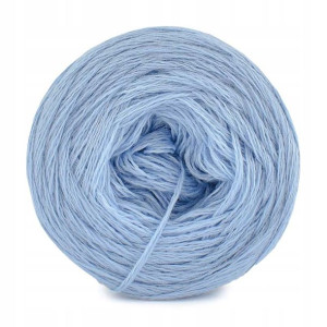 Włóczka KOKONEK Merino Mono jeden kolor błękit 250
