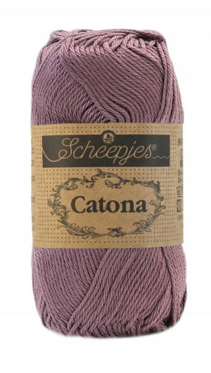 Włóczka Scheepjes Catona 526 / 50 g - wrzos