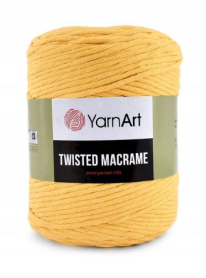 Sznurek YarnArt Twisted Macrame 764 / musztarda