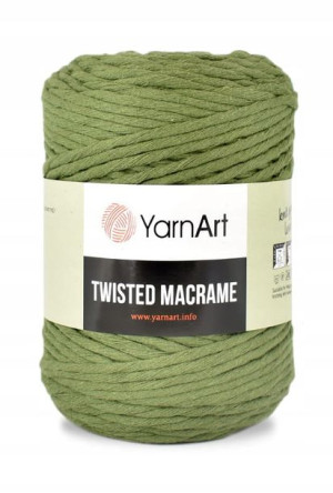 Sznurek YarnArt Twisted Macrame 787 / zieleń