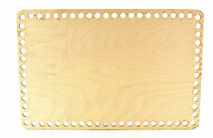 Baza dno koszyka / prostokąt /36x24cm /otwory 10mm