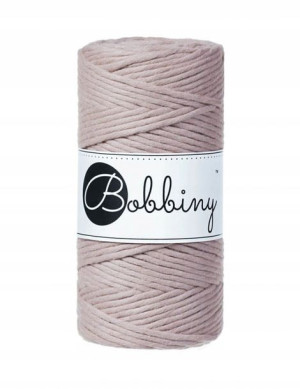 Sznurek do makramy Bobbiny 5 mm / Perłowy