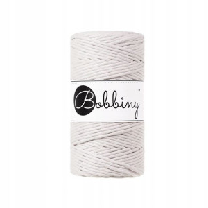 Sznurek do makramy Bobbiny 3 mm / Księżycowy