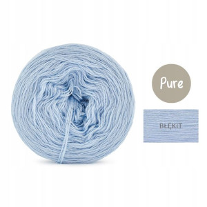 Włóczka KOKONEK Pure Mono 100% Merynos Miękka 250m