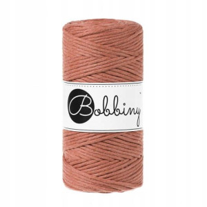 Sznurek do makramy Bobbiny 3 mm / Terracotta