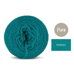 Włóczka KOKONEK Pure Mono 100% Merynos Miękka 250m