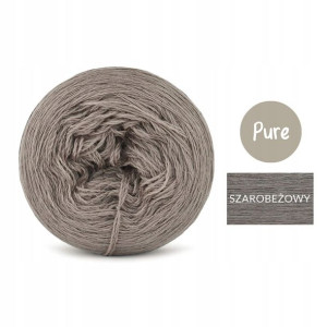 Włóczka KOKONEK Pure Mono 100% Merynos Miękka 250m