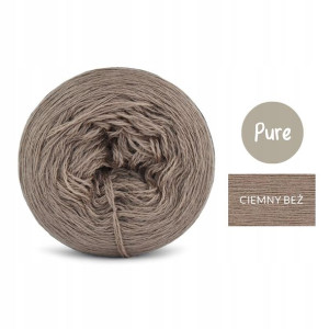 Włóczka KOKONEK Pure Mono 100% Merynos Miękka 250m