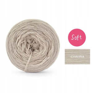 Włóczka KOKONEK Soft Mono Akryl - chałwa 250m