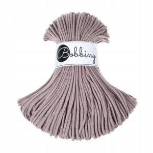 Sznurek pleciony Bobbiny 3mm 100m Perłowy