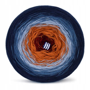 Włóczka KOKONEK Soft Akryl Granat/jeans/denim/...