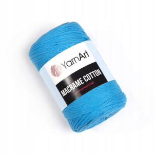 Sznurek YarnArt Macrame Cotton 780 / cyjan