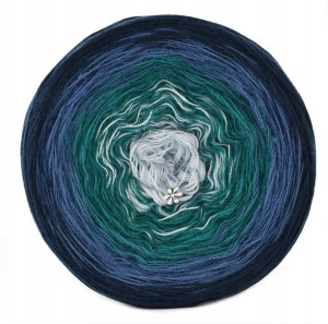 Włóczka KOKONEK Soft Akryl Granat/jeans/morski/...