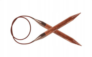 Druty z żyłką KnitPro Ginger 6,5 mm/40 cm