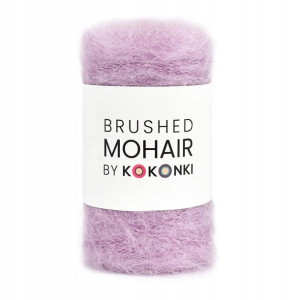 Nić Włóczka Brushed Mohair by KOKONKI lawenda 250m