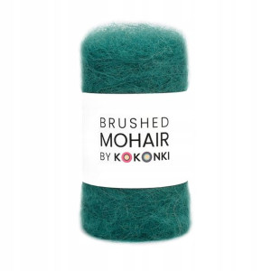 Nić Włóczka Brushed Mohair by KOKONKI morski 250m