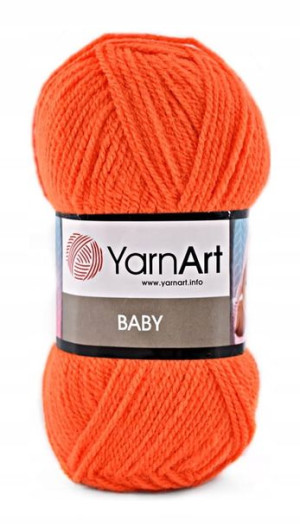Włóczka YarnArt Baby - 8279 - pomarańcz