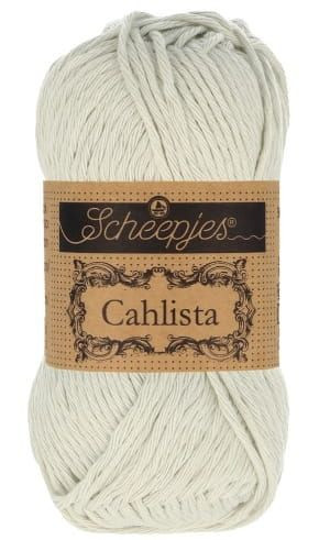 Włóczka Scheepjes Cahlista 50 g / 172 jasnysrebrny
